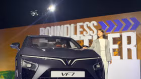 VF 7 tại triển lãm “VinFast – Vì tương lai xanh” 