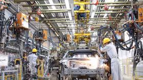 Gần 350.000 ô tô được các doanh nghiệp sản xuất, lắp ráp trong nước năm 2023