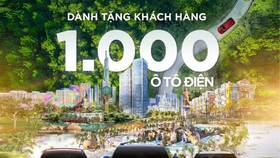 Vinhomes tặng 1.000 ô tô điện VinFast cho khách hàng.