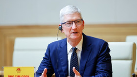 Ông Tim Cook tại buổi gặp mặt Thủ tướng