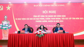 Hội nghị tổng kết của Ban Nội chính Trung ương hôm nay