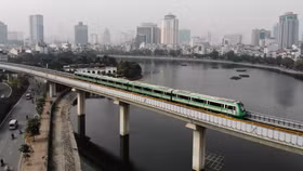 Hà Nội đặt mục tiêu đến năm 2045 sẽ hoàn thành đầu tư xây dựng 598,5km đường sắt đô thị (Ảnh minh họa)