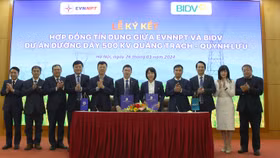 EVNNPT ký kết với BIDV hợp đồng tín dụng cho dự án đường dây 500kV Quảng Trạch – Quỳnh Lưu 