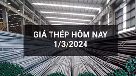 Giá thép trong nước giữ đà đi ngang