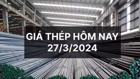 Giá thép ngày 27/3: Thép nội địa chưa thấy tín hiệu biến động giá