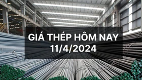 Giá thép ngày 11/4: Sàn giao dịch Thượng Hải giảm nhẹ