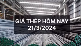 Giá thép ngày 21/3: Trong nước tiếp đà giữ giá