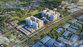 Phối cảnh dự án nhà ở xã hội Evergreen