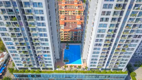 Nhiều dự án chung cư gắn mác "cao cấp", "siêu sang" để huy động vốn, bán căn hộ. Ảnh minh hoạ