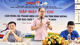 20 đội tranh giải bóng đá nam công nhân tỉnh Bình Dương