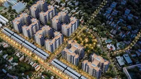 Phối cảnh dự án nhà ở xã hội Tổng kho 3 Lạc Viên