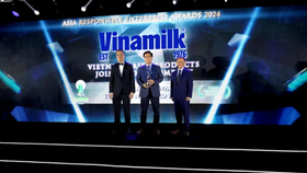 Vinamilk được vinh danh tại Giải thưởng doanh nghiệp trách nhiệm Châu Á