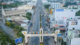 Một góc huyện Bến Lức