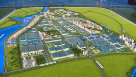 Phối cảnh khu công nghiệp Liên Hà Thái