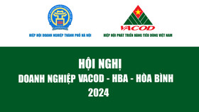 Sắp diễn ra hội nghị “Doanh nghiệp VACOD - HBA - Hòa Bình 2024”