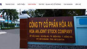 Công ty Hoá An bị phạt 600 triệu đồng do chiếm hơn 4ha đất tại thành phố Biên Hoà