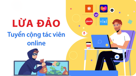 Chiêu lừa đảo tuyển dụng CTV online, chiếm đoạt đến vài trăm triệu