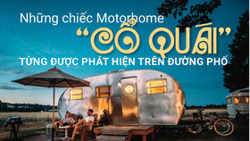 Những chiếc Motorhome cổ quái từng được phát hiện trên đường phố