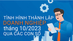 Tình hình thành lập doanh nghiệp tháng 10/2023 qua các con số