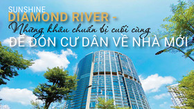 Sunshine Diamond River - Những khâu chuẩn bị cuối cùng để đón cư dân về nhà mới