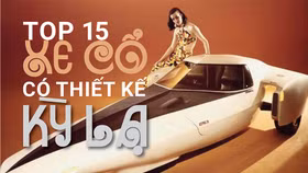 Top 15 xe cổ có thiết kế kỳ lạ 