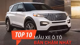 Top 10 xe ô tô bán chậm nhất tháng 8/2023: Bất ngờ Ford Explorer