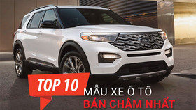 Top 10 xe ô tô bán chậm nhất tháng 8/2023: Bất ngờ Ford Explorer