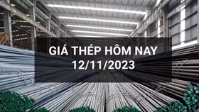 Giá thép quốc tế ghi nhận phiên tăng thứ ba