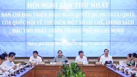 Thủ tướng Phạm Minh Chính chủ trì hội nghị sáng nay