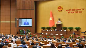 Quốc hội nghe báo cáo tiếp thu, giải trình