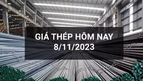 Giá thép trên sàn giao dịch quốc tế ghi nhận phiên giảm