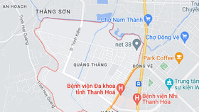 Phạm vi phường Quảng Thắng, thành phố Thanh Hoá, tỉnh Thanh Hoá