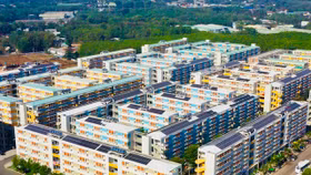 Số lượng nhà ở đủ điều kiện bán trong quý 2/2023 có 51 dự án, với 6.205 căn. Ảnh minh hoạ