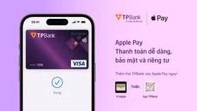 TPBank giới thiệu Apple Pay đến khách hàng