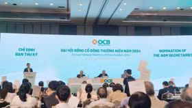 OCB lên kế hoạch tăng vốn 24.717 tỷ đồng, lãi trước thuế năm 2024 tăng 66%