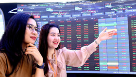 VN-Index đang tiếp tục tiến lên ngưỡng kháng cự 1.250 điểm