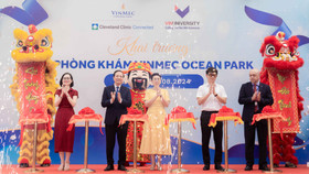 Phòng khám Vinmec Ocean Park được xây dựng theo mô hình hợp tác y khoa giữa Hệ thống Y tế Vinmec và Viện Khoa học Sức khỏe VinUni