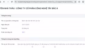 Từ chối hợp đồng cung cấp hàng hoá, Công nghệ Tây Bắc Á bị khoá chức năng chào giá