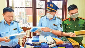 Quản lý thị trường Bắc Ninh thu giữ lượng lớn hàng nhập lậu tại chi nhánh Công ty Trang Phong và Công ty VMV