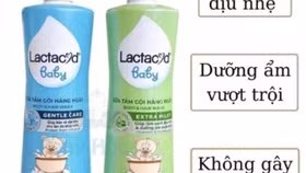Sữa tắm gội trẻ em nhãn hiệu Lactacyd Baby Extra Milky bị làm giả, bán tràn lan trên thị trường