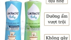Sữa tắm gội trẻ em nhãn hiệu Lactacyd Baby Extra Milky bị làm giả, bán tràn lan trên thị trường