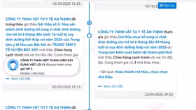 Không còn năng lực thực hiện hợp đồng, Y tế An Thịnh bị chấm dứt hợp đồng