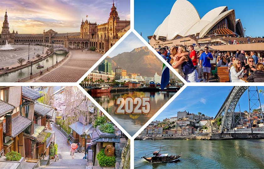 TOP 10 thành phố được yêu thích nhất thế giới đã được xếp hạng năm 2025