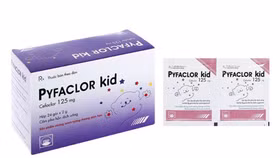 Thuốc cốm pha hỗn dịch uống Pyfaclor Kid (Cefaclor 125mg)