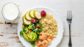 Xây dựng bữa ăn lành mạnh dễ dàng hơn từ nguyên tắc chia đĩa