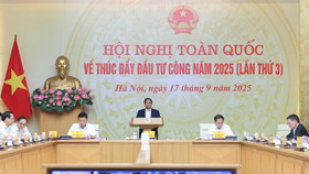 Thủ tướng Phạm Minh Chính và các Phó Thủ tướng Chính phủ chủ trì Hội nghị toàn quốc thúc đẩy đầu tư công năm 2025 (lần thứ 3)
