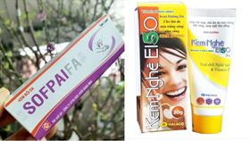 Hai lô mỹ phẩm kem nghệ E150 và Sofpaifa vừa bị yêu cầu thu hồi trên toàn quốc