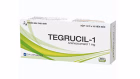 Thuốc viên nén Tegrucil-1 (Acenocoumarol 1mg)
