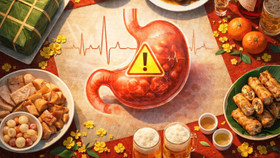 Tiệc Tết triền miên, hệ tiêu hóa “lãnh đủ”