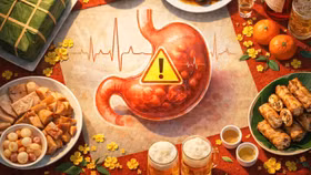 Tiệc Tết triền miên, hệ tiêu hóa “lãnh đủ”